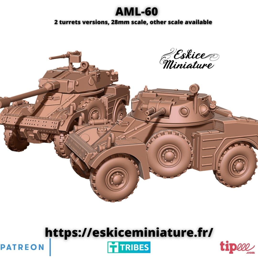 Solido militaire l'aml 90 Panhard neuf avec accessoires n°240 09-73