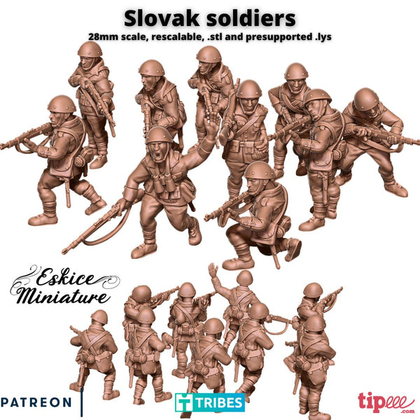 Soldats Slovaques série 1
