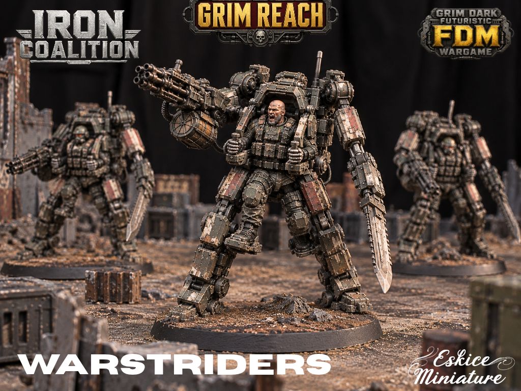 Iron Coalition – Warstriders Squad | Grim Reach