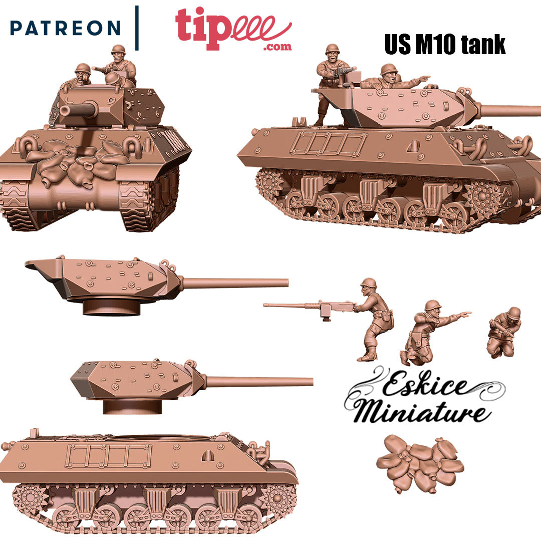 M10 chasseur de tank Eskice Miniature