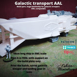 Vaisseau de transport de Galactic troopers type AAL