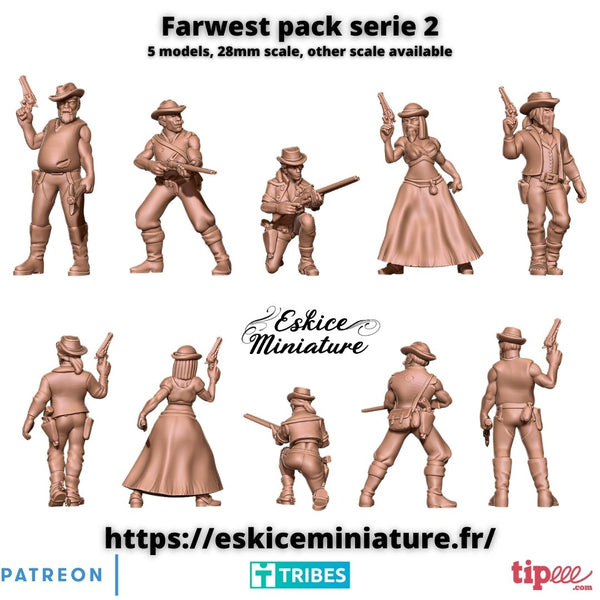 Farwest figurines serie 2