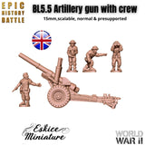 Artillerie BL5.5 avec équipage - UK