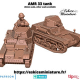 AMR33 - Tank français