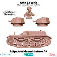AMR33 - Tank français