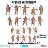 Archers Carolingiens x10