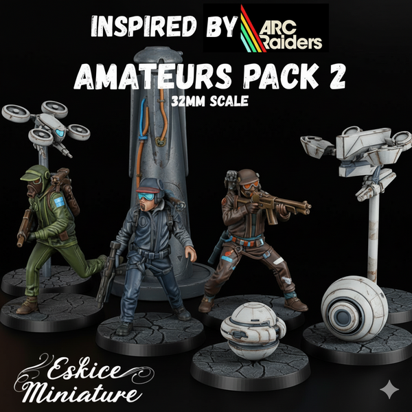 Amateur pack 2 - Arc raiders 32mm