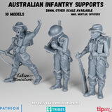 Australiens Supports d'infanterie x10