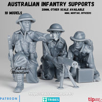 Australiens Supports d'infanterie x10