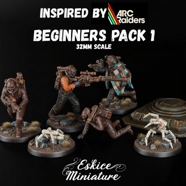 Beginner pack 1 - Arc raiders 32mm