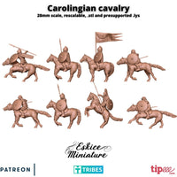 Carolingiens cavaliers x8