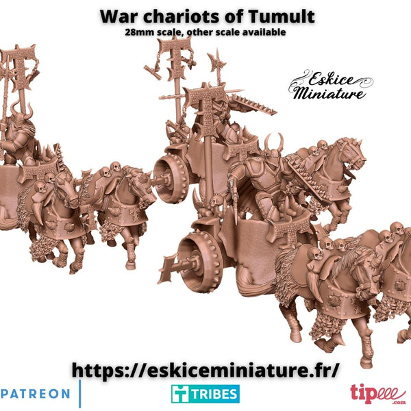 Chariots de guerre du Tumulte