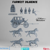 Diligence Farwest avec équipage