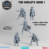 Les Duellistes serie 1 (x5)