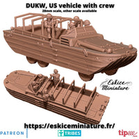 DUKW US avec équipage