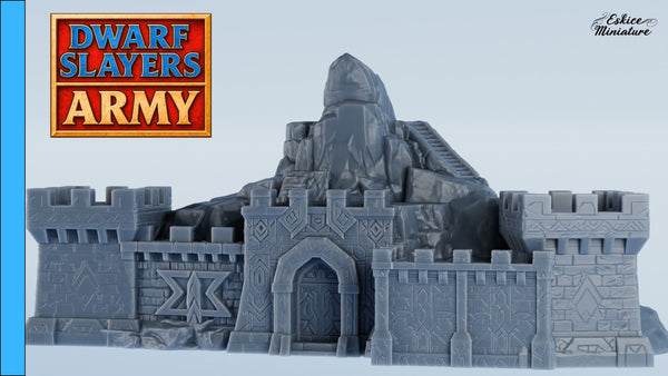 Forteresse Naine - Gros décor