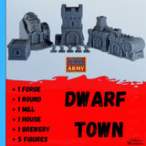 Village nains - Pack de décors