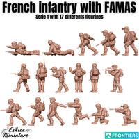 Soldats français avec FAMAS x17