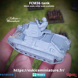 FCM36 - Tank Français