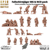 Fallschirmjäger MG42 et NCO pack - EHB