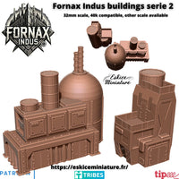 Batiment futuriste serie 2 de Fornax Indus