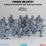 Soldats Français x10
