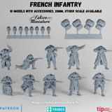 Soldats Français x10