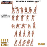 Collection complète de figurines AWI 15mm