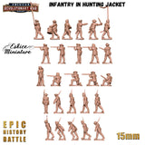 Collection complète de figurines AWI 15mm