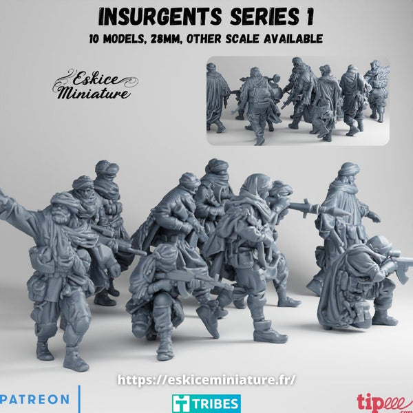 Insurgés serie 1 (x10)