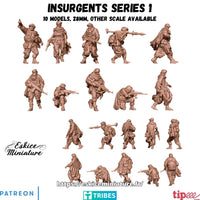 Insurgés serie 1 (x10)