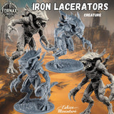 Lacérateurs de fer - 2 grosses figurines