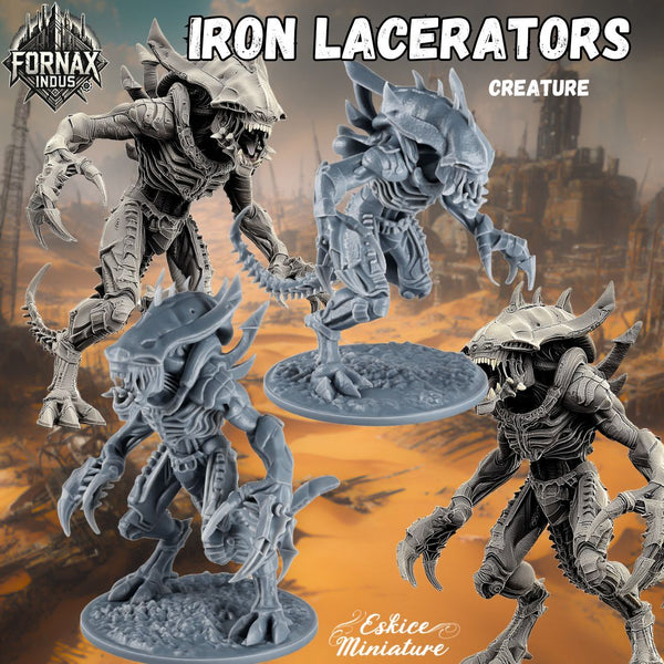 Lacérateurs de fer - 2 grosses figurines