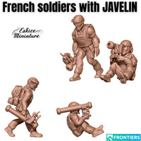 Soldats Français avec JAVELIN