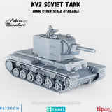 KV2 Soviet Tank