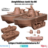 Tank Amphibie Ka-Mi