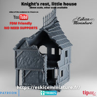 Le repos du chevalier - Petite maison