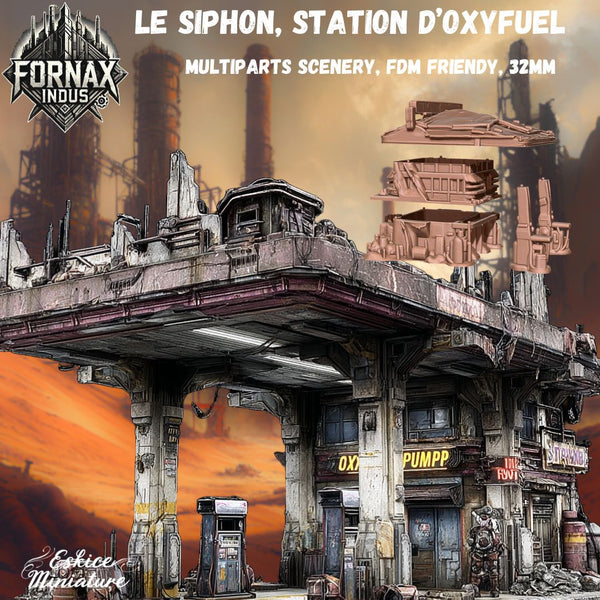 "Le Siphon" station d'oxyfuel