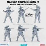 Soldats Mexicains serie 10