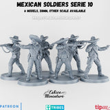 Soldats Mexicains serie 10