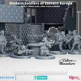 Soldats d'Europe de l'Est Moderne serie 1