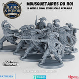 Mousquetaires du roi (x10)