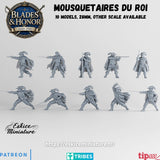 Mousquetaires du roi (x10)