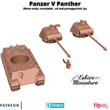 Panzer V Panther avec pilote