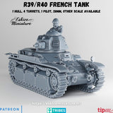 R39/R40 tank Français