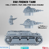 RR40 tank Français