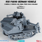 RSO Pak40 avec équipage