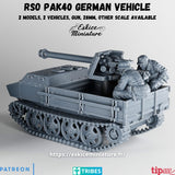 RSO Pak40 avec équipage
