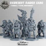 Pillards de l'oxydésert - 5 figurines + 1 totem