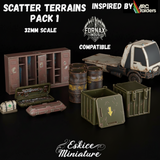Terrain éparses pack 1 - Arc raiders 32mm